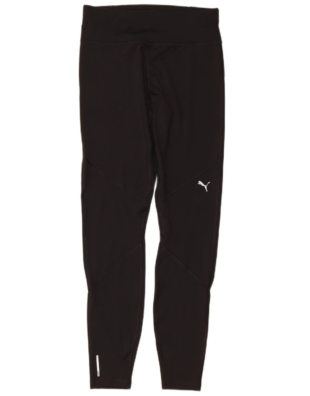 PUMA Womens Leggings UK 12 Medium  Black