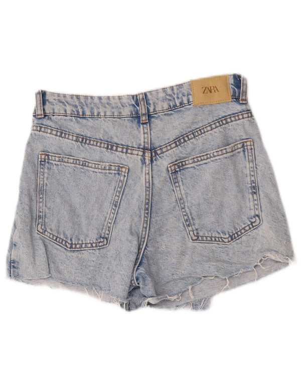 Джинсовые шорты Zara для девочек 13–14 лет, W26, синий хлопок