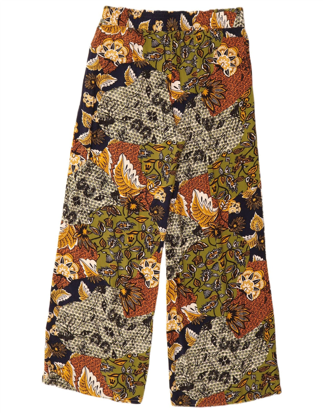 Брюки женские Esprit UK 12 Medium W30 L30 Разноцветная вискоза с цветочным принтом