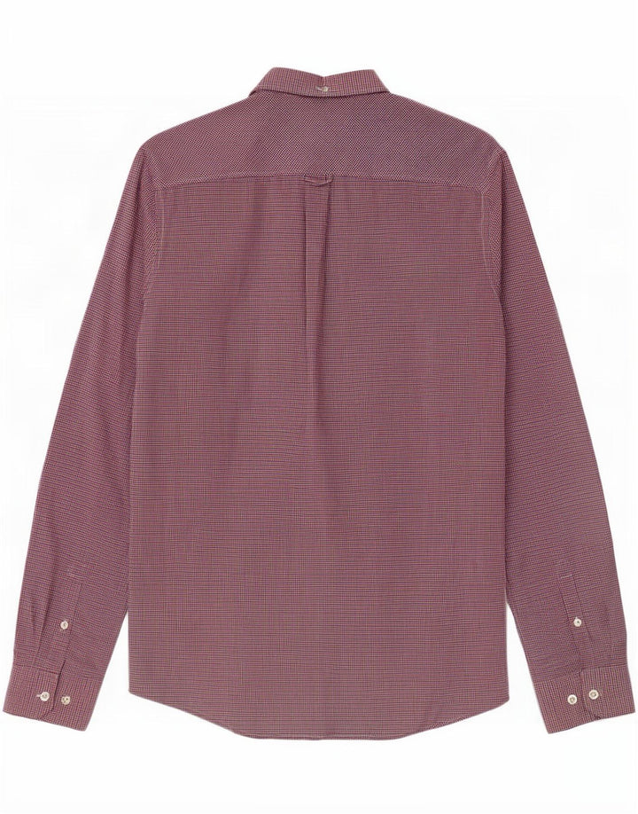 Мужская рубашка Ben Sherman, маленькая красная клетка, хлопок