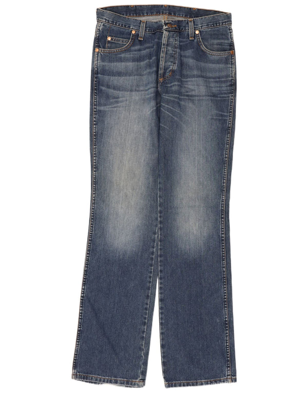 Мужские прямые джинсы Wrangler Evolution W32 L34, синий хлопок