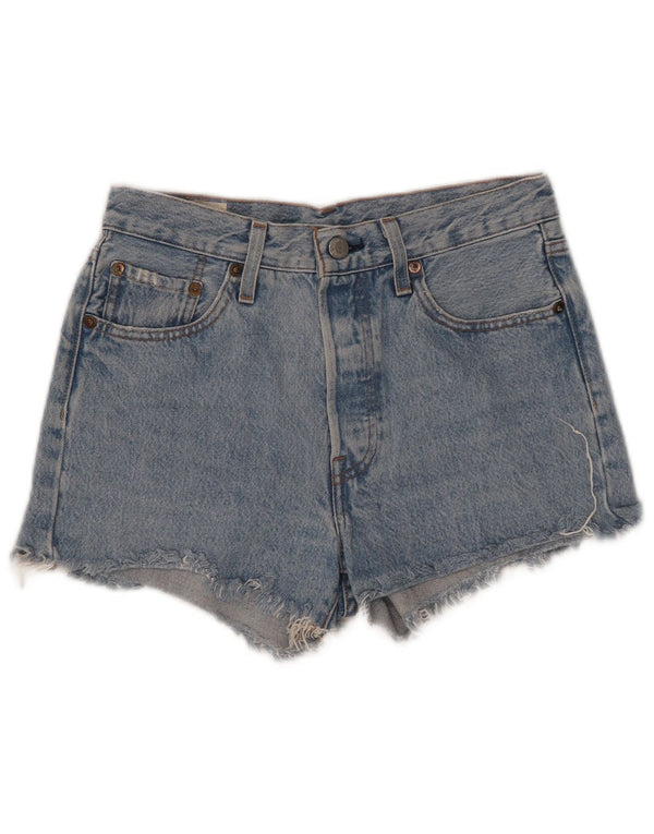 Женские джинсовые шорты Levi's 501 W25 XS, синие, хлопок