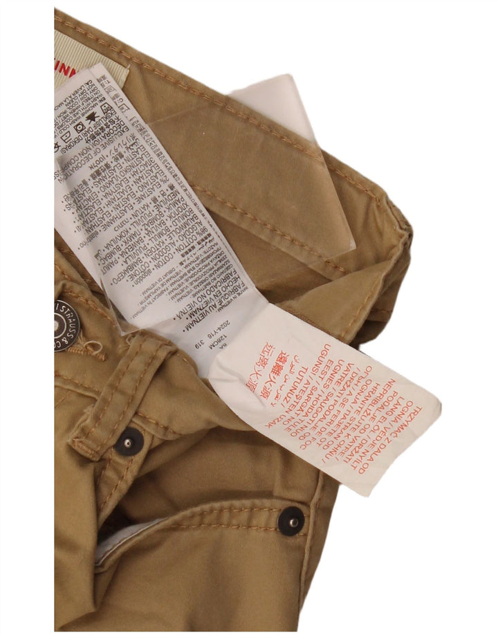 Повседневные брюки скинни LEVI'S 510 для мальчиков 7-8 лет W24 L23 Бежевый хлопок