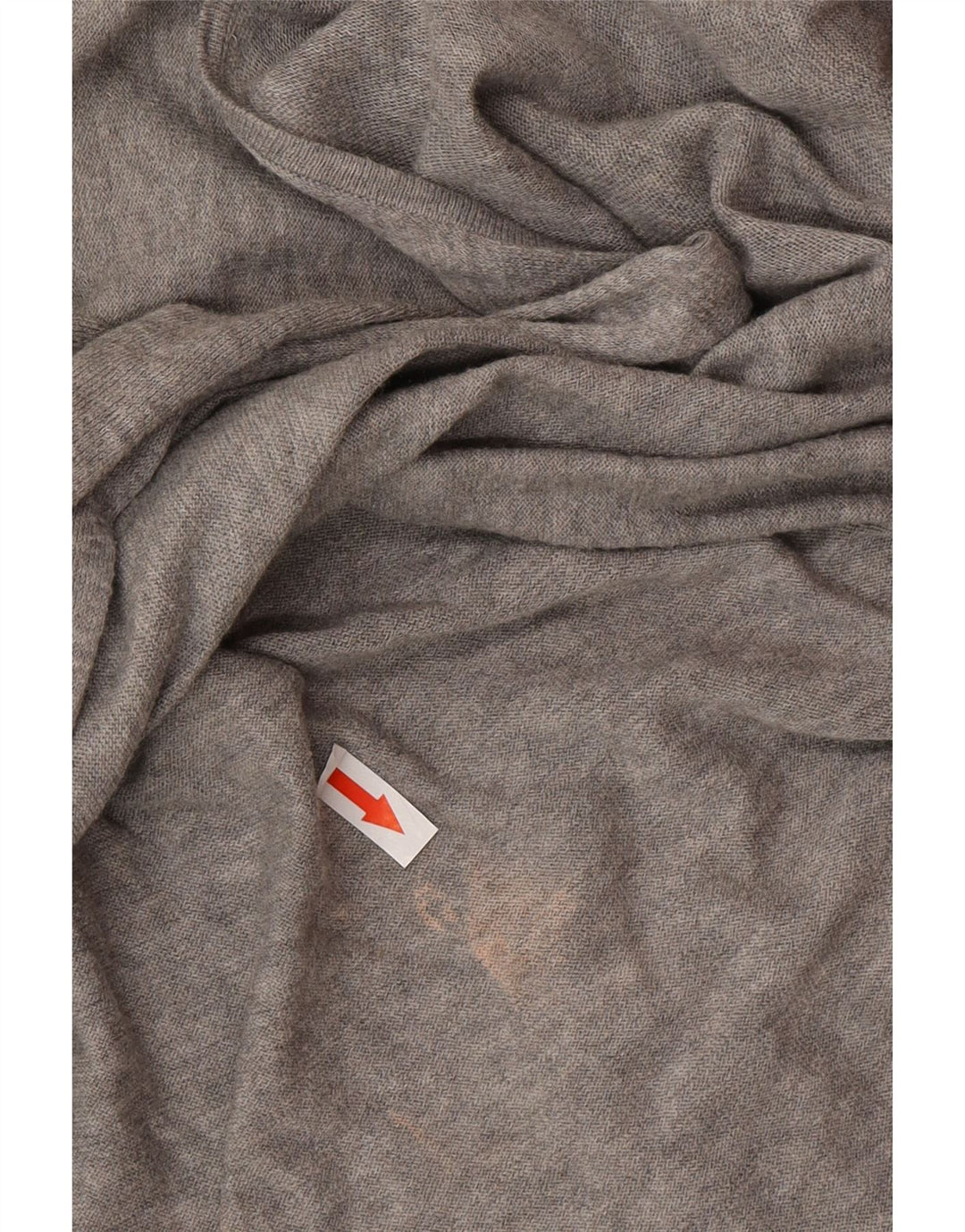 Женский свободный джемпер с v-образным вырезом All Saints UK 14, средний серый цвет