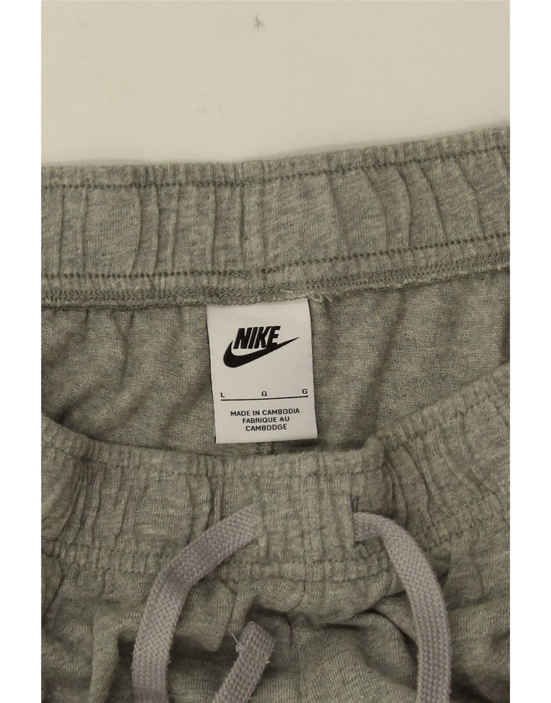 Мужские спортивные шорты Nike большие серые