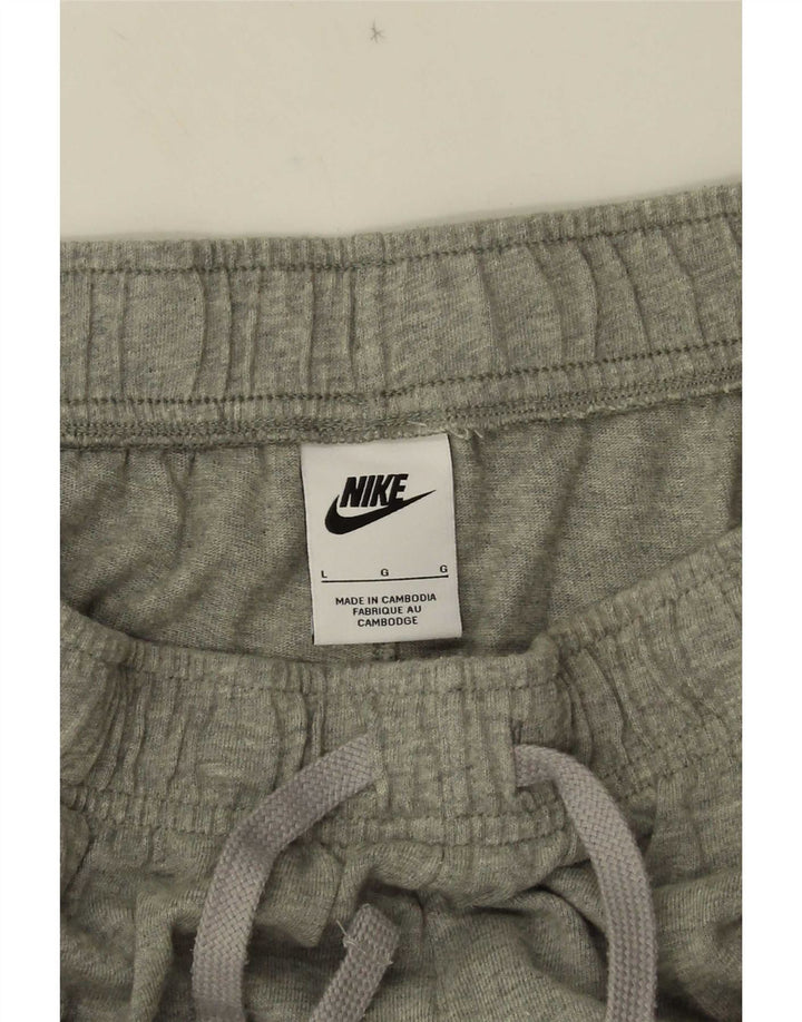 Мужские спортивные шорты Nike большие серые