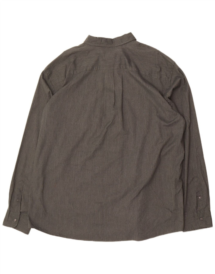 Мужская рубашка Dockers 3XL серая, хлопок