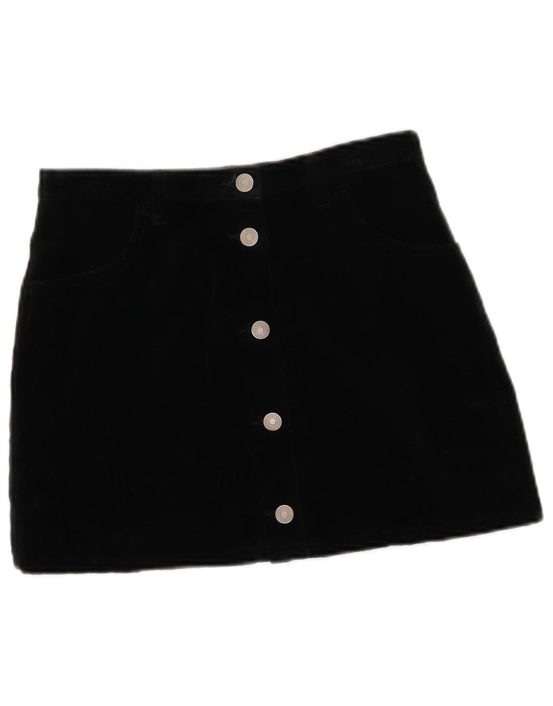 Женская мини-юбка Sisley IT 42 Medium W27, черный хлопок