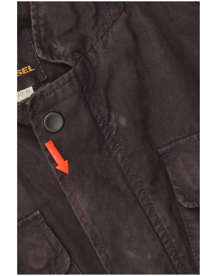 Женская куртка Diesel UK 18 XL, черный хлопок