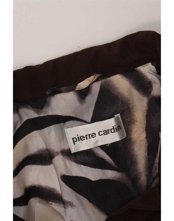 Женский пиджак Pierre Cardin на 4 пуговицах UK 14 Средний Коричневый