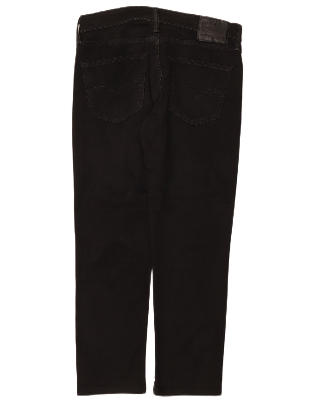 Мужские узкие джинсы Levi's W33 L28, черный хлопок