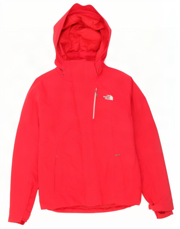 Женская дождевик с капюшоном The North Face UK 14, средний красный нейлон