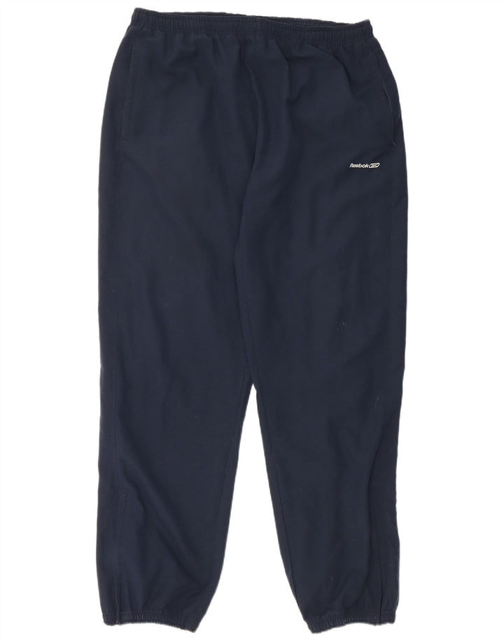Мужские спортивные брюки Reebok Joggers XL темно-синие из полиэстера