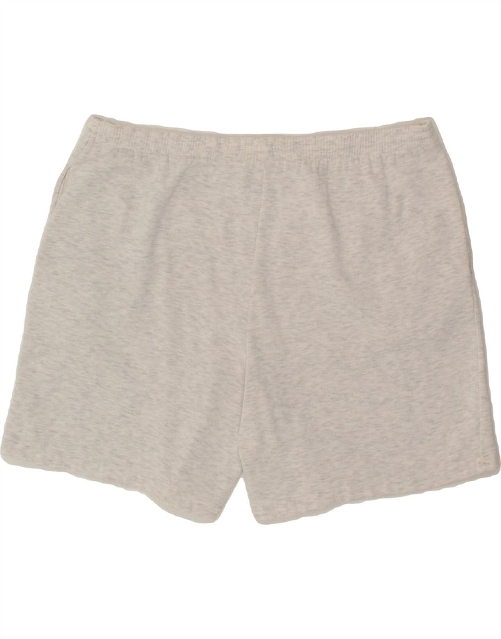 REEBOK Mens Graphic Sport Shorts Medium  Grey Cotton Vintage Reebok and Second-Hand Reebok from Messina Hembry 