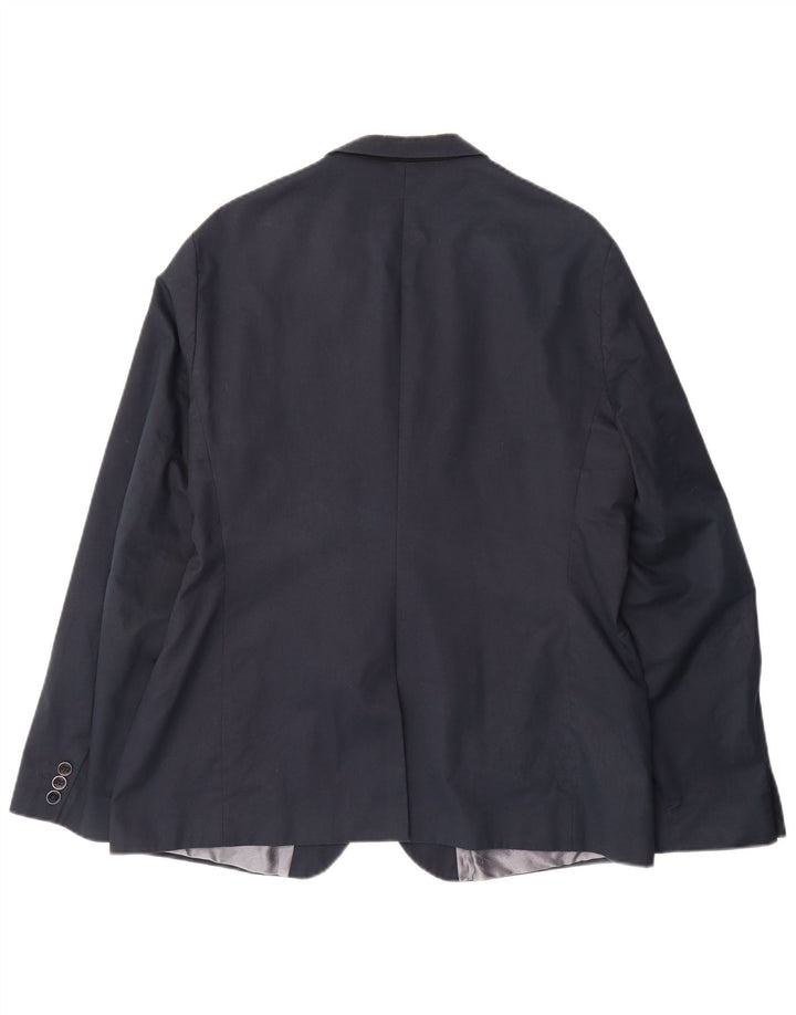TED BAKER Womens Re-Luxed Fit 2 Button Blazer Jacket UK 6 XS Navy Blue