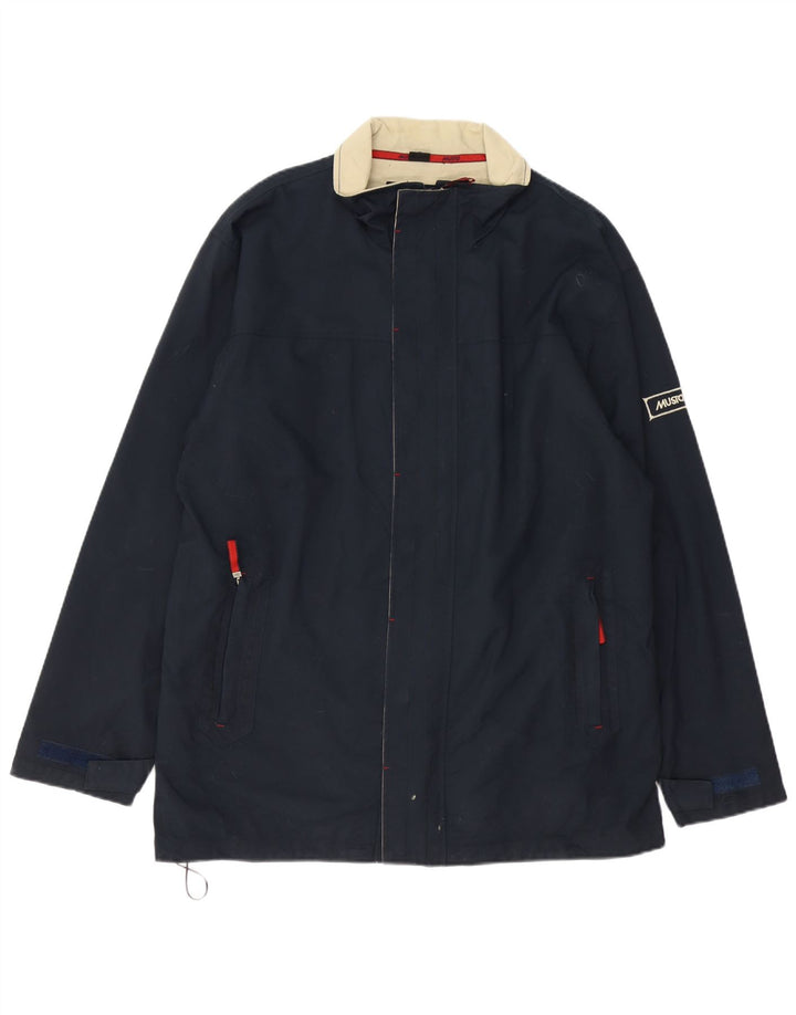 Мужская дождевик Musto UK 40, большой темно-синий нейлон