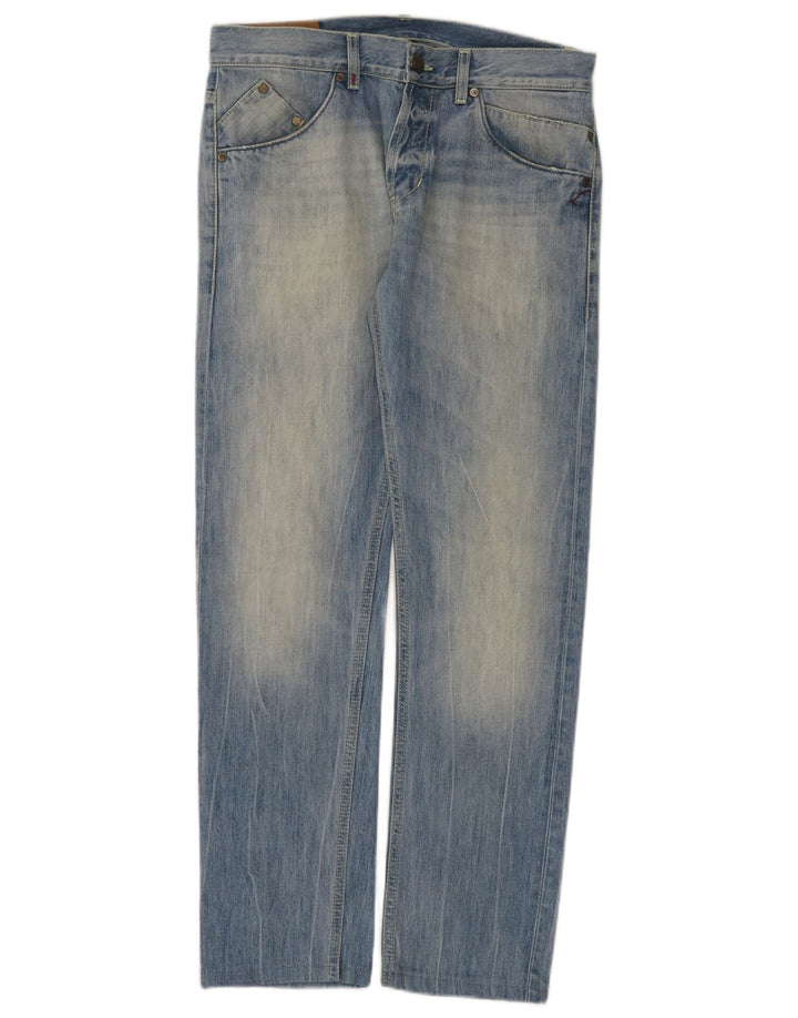 Dondup Мужские прямые джинсы W32 L30 синие, хлопок