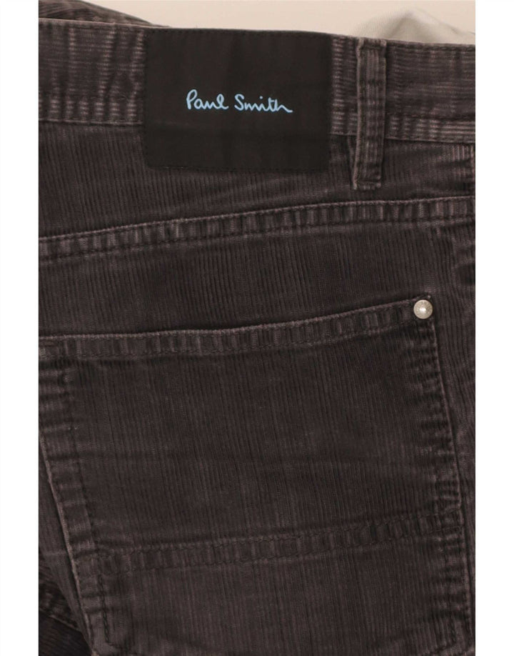 Мужские вельветовые брюки Paul Smith Bootcut W32 L31, серый хлопок