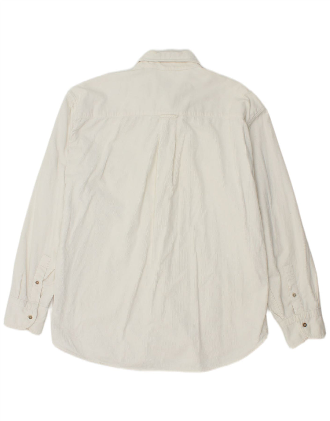 Мужская вельветовая рубашка WAMPUM XL белая