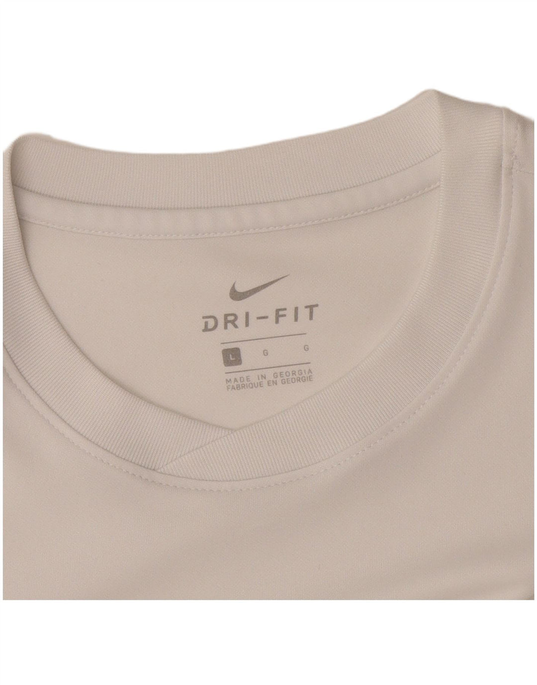 Мужская футболка Nike Dri Fit, большая белая