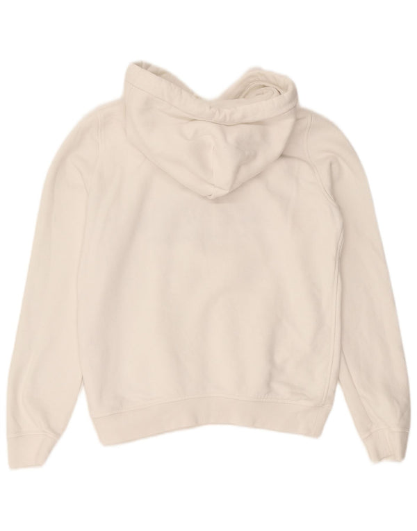 Женский укороченный джемпер с капюшоном JACK WILLS UK 8, маленький белый хлопок