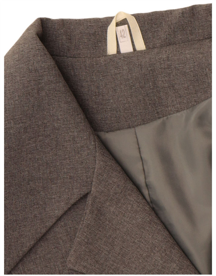 Винтажное женское пальто IT 42 Medium Grey
