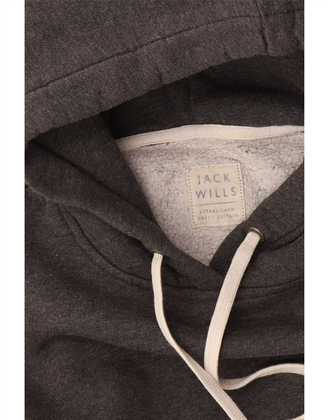 Женский джемпер с капюшоном JACK WILLS UK 14, средний серый