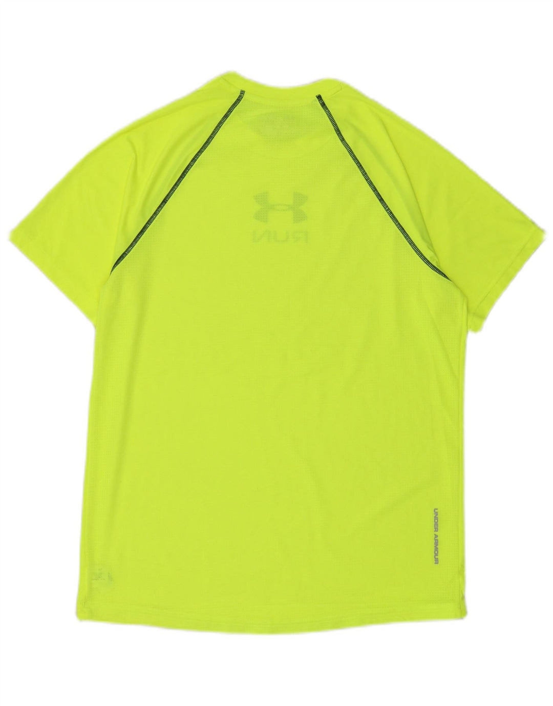 Мужская футболка с рисунком Under Armour Heat Gear, верх, средний зеленый полиэстер