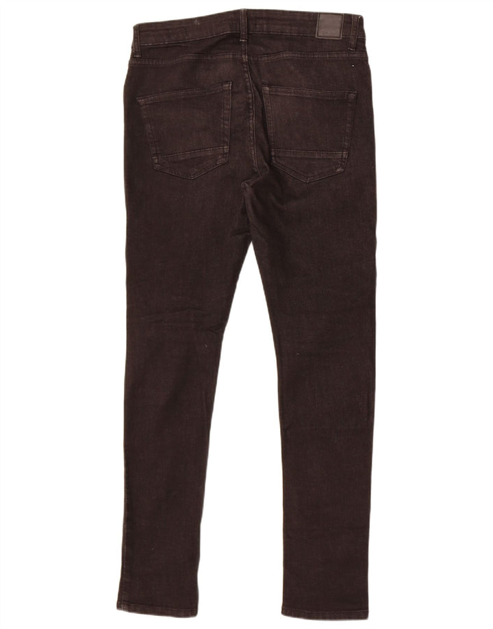 Мужские джинсы скинни Bench W32 L32, черный хлопок