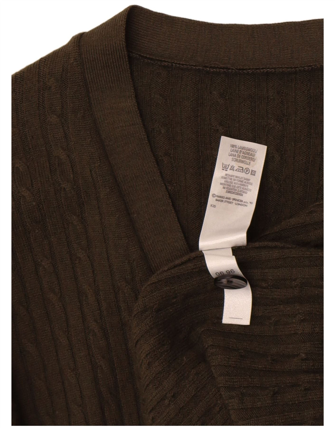 Женский кардиган Marks & Spencer St. Michael UK 14, большой хаки