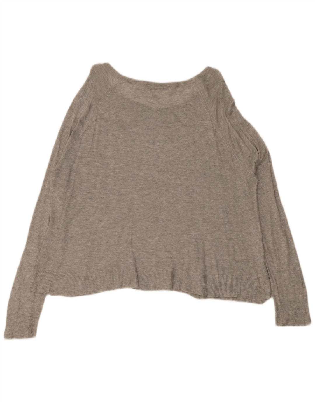 Женская блузка оверсайз Zara UK 16, большая серая