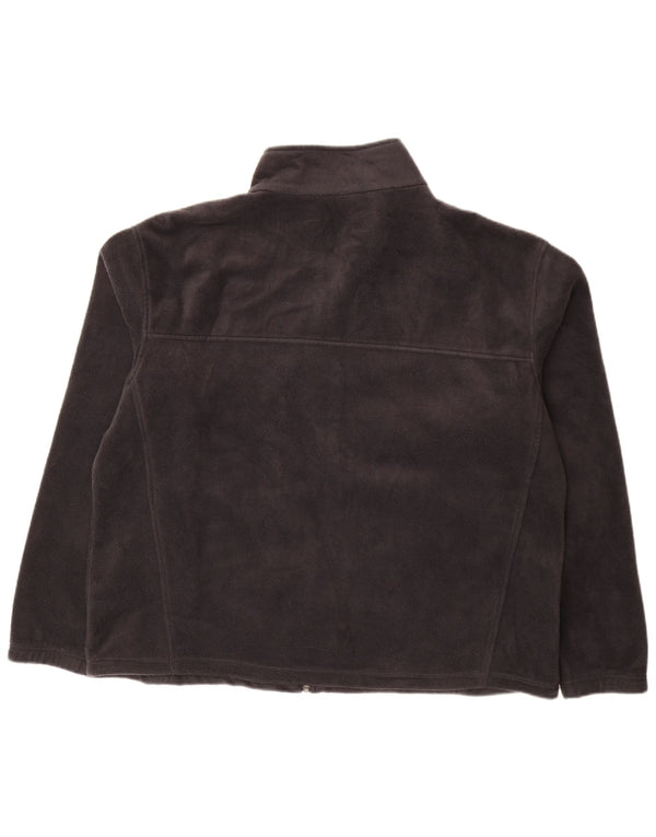 Мужская флисовая куртка COLUMBIA UK 44 2XL, черный полиэстер