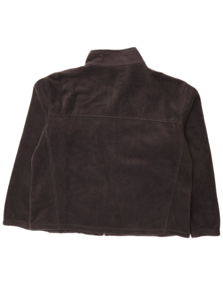 Мужская флисовая куртка COLUMBIA UK 44 2XL, черный полиэстер