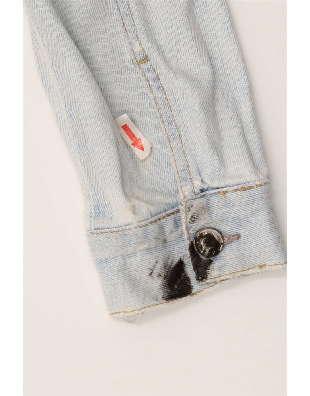 Женская джинсовая куртка Topshop UK 10, маленькая, синяя, хлопок