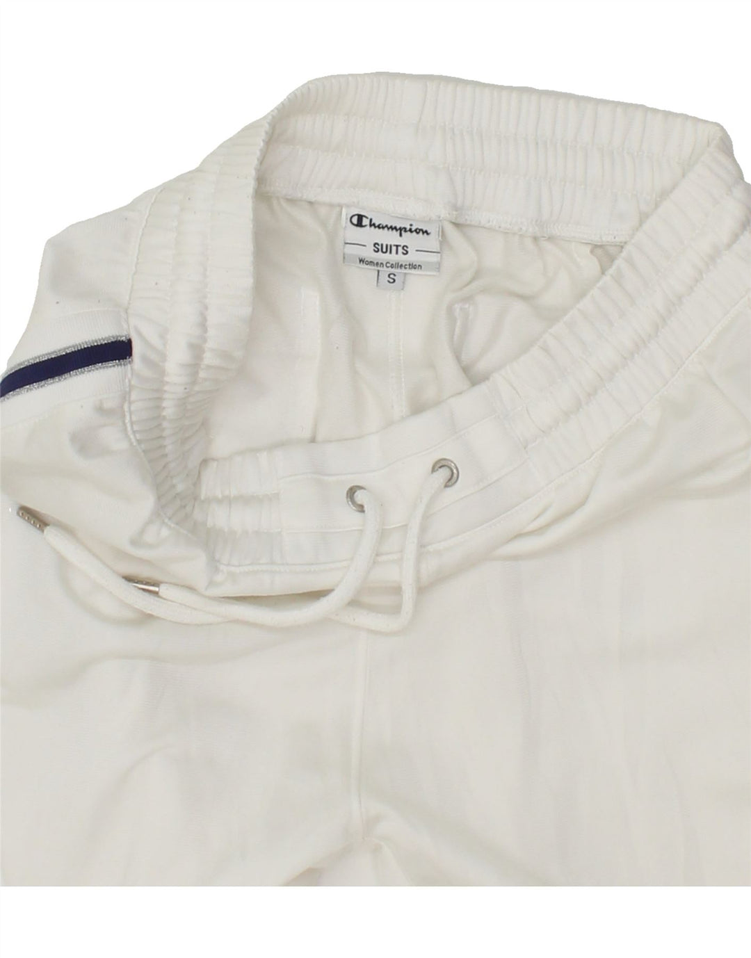 CHAMPION Womens Tracksuit Trousers Joggers UK 8 Small  White Vintage Champion and Second-Hand Champion from Messina Hembry 