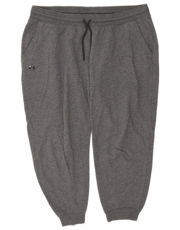 Мужские спортивные брюки Under Armour, джоггеры, 2XL, серый хлопок