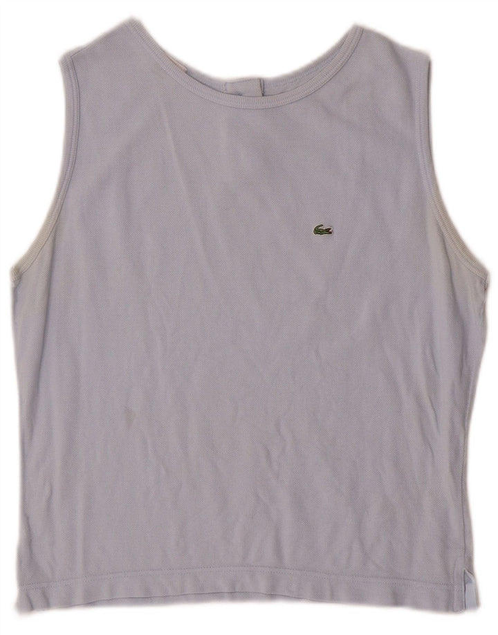 Женский жилет Lacoste, размер 44, большой синий хлопок