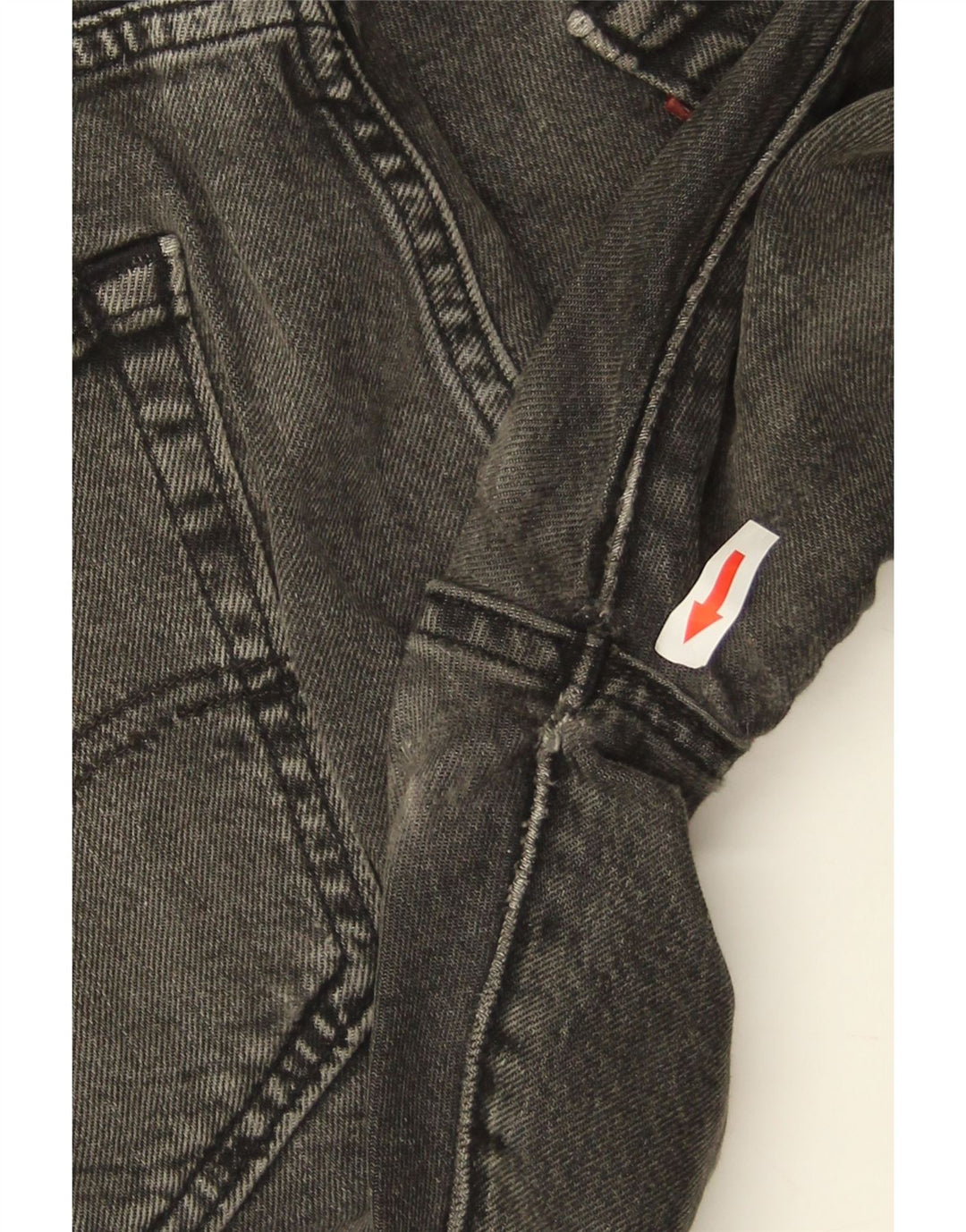 Мужские зауженные джинсы Levi's 502 W32 L30 Серые хлопковые