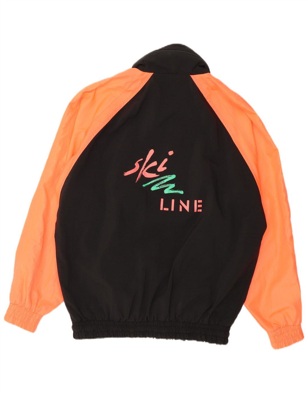 COSMOS Мужская ветровка свободного покроя с графическим рисунком UK 36, маленькая черная