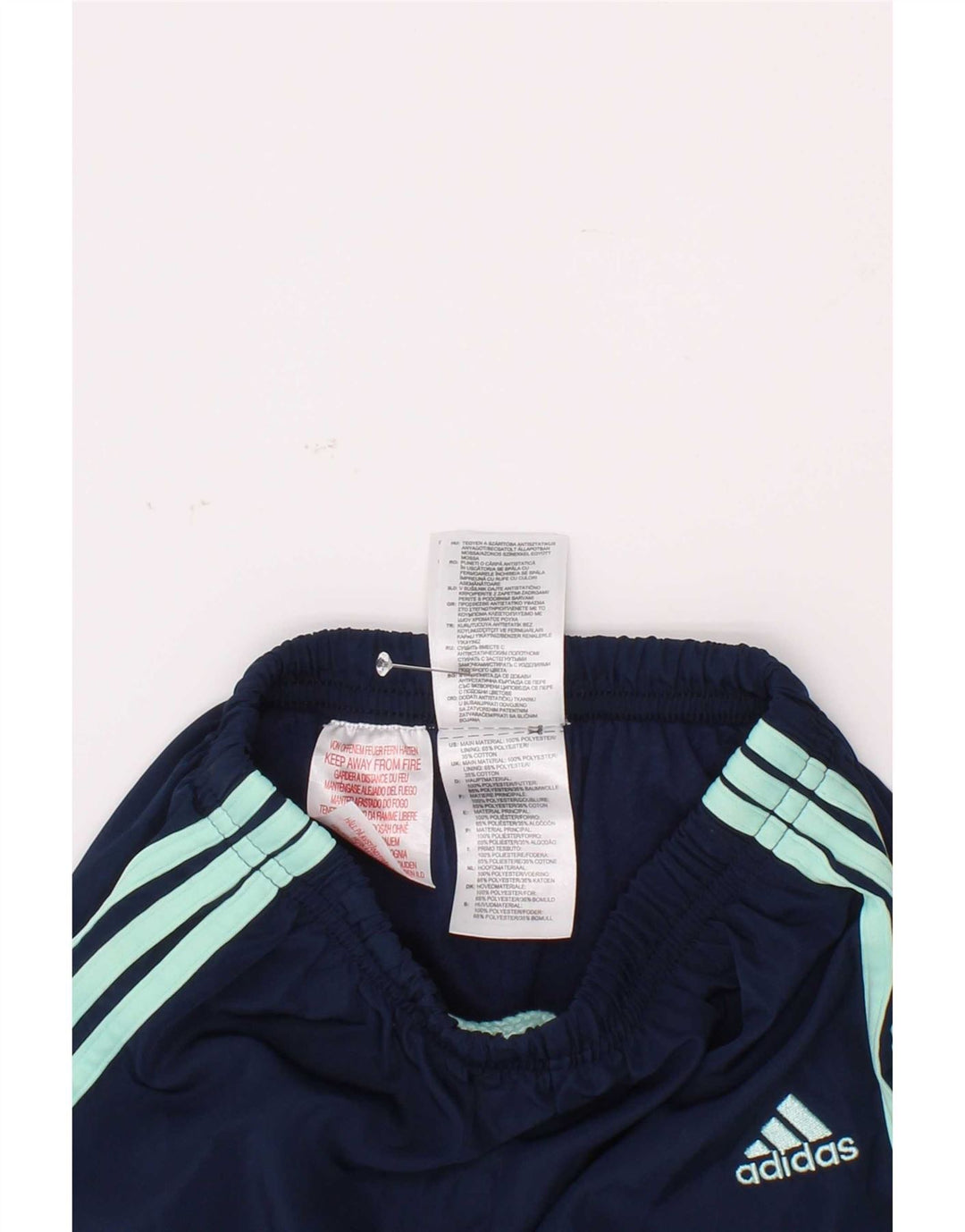 Спортивный костюм Adidas для мальчиков Брюки-джоггеры 3-4 года Темно-синий полиэстер