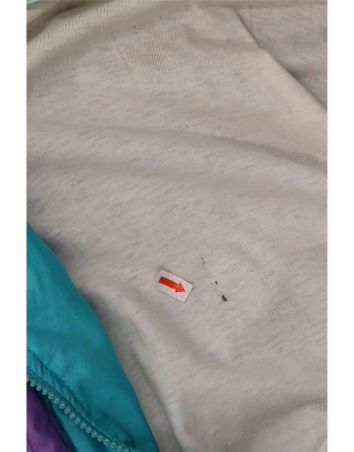 ВИНТАЖНЫЙ Мужской спортивный костюм с графическим рисунком, верхняя куртка, средний разноцветный цветной блок