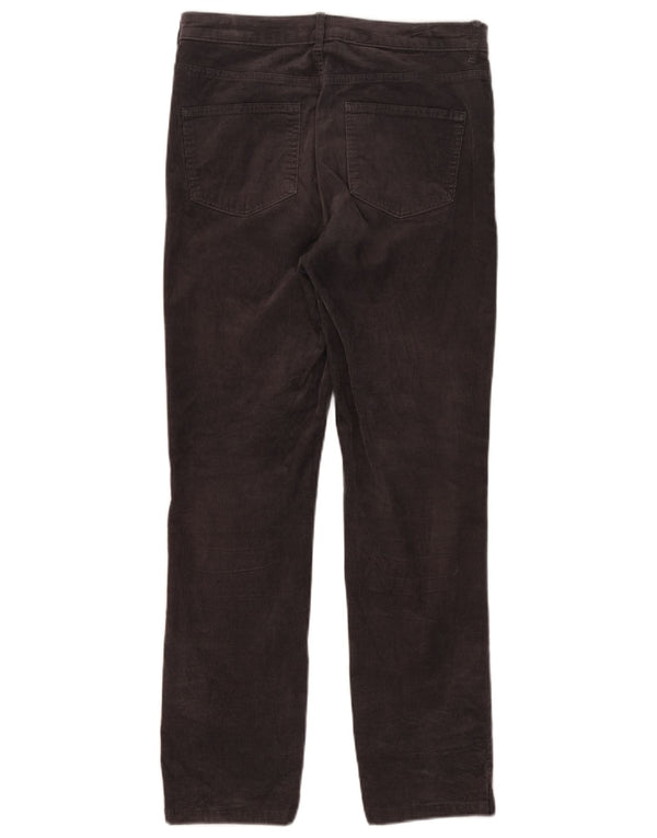 Женские прямые вельветовые брюки Marks & Spencer UK 12 Medium W30 L27 Серые