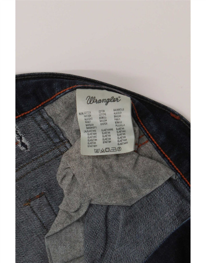 Мужские прямые джинсы Wrangler Texas Stretch W38 L30, синий хлопок