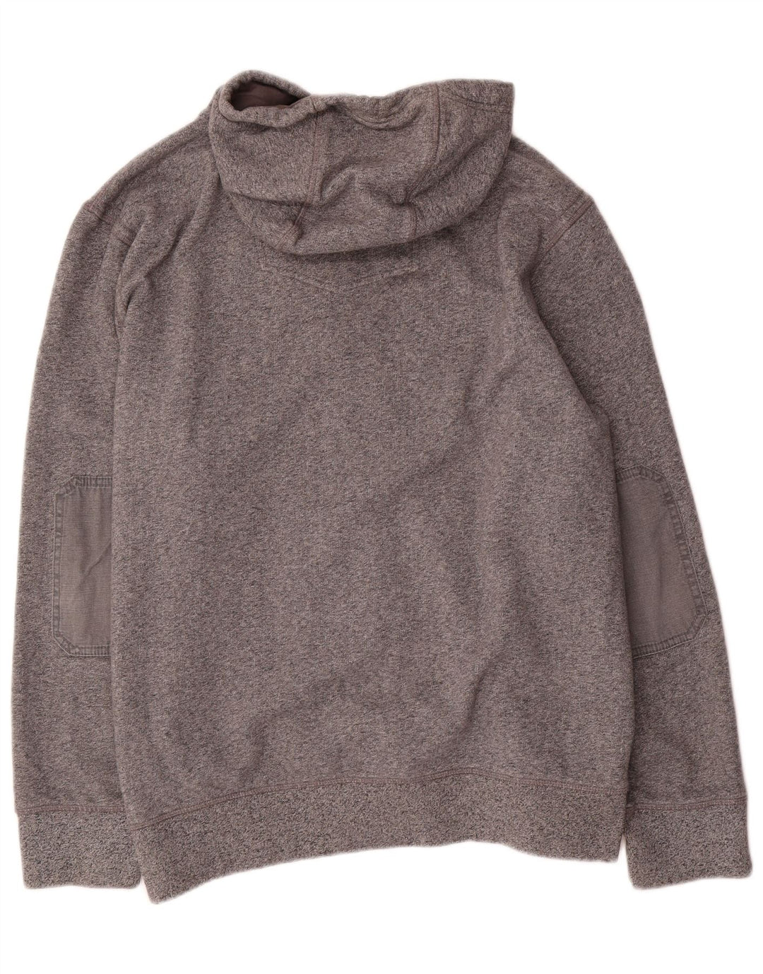 Мужской свитер с капюшоном на молнии Fat Face 2XL, серый хлопок