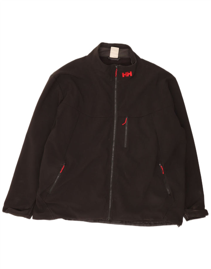 Мужская ветровка стандартного кроя Helly Hansen UK 46 3XL, черный полиэстер