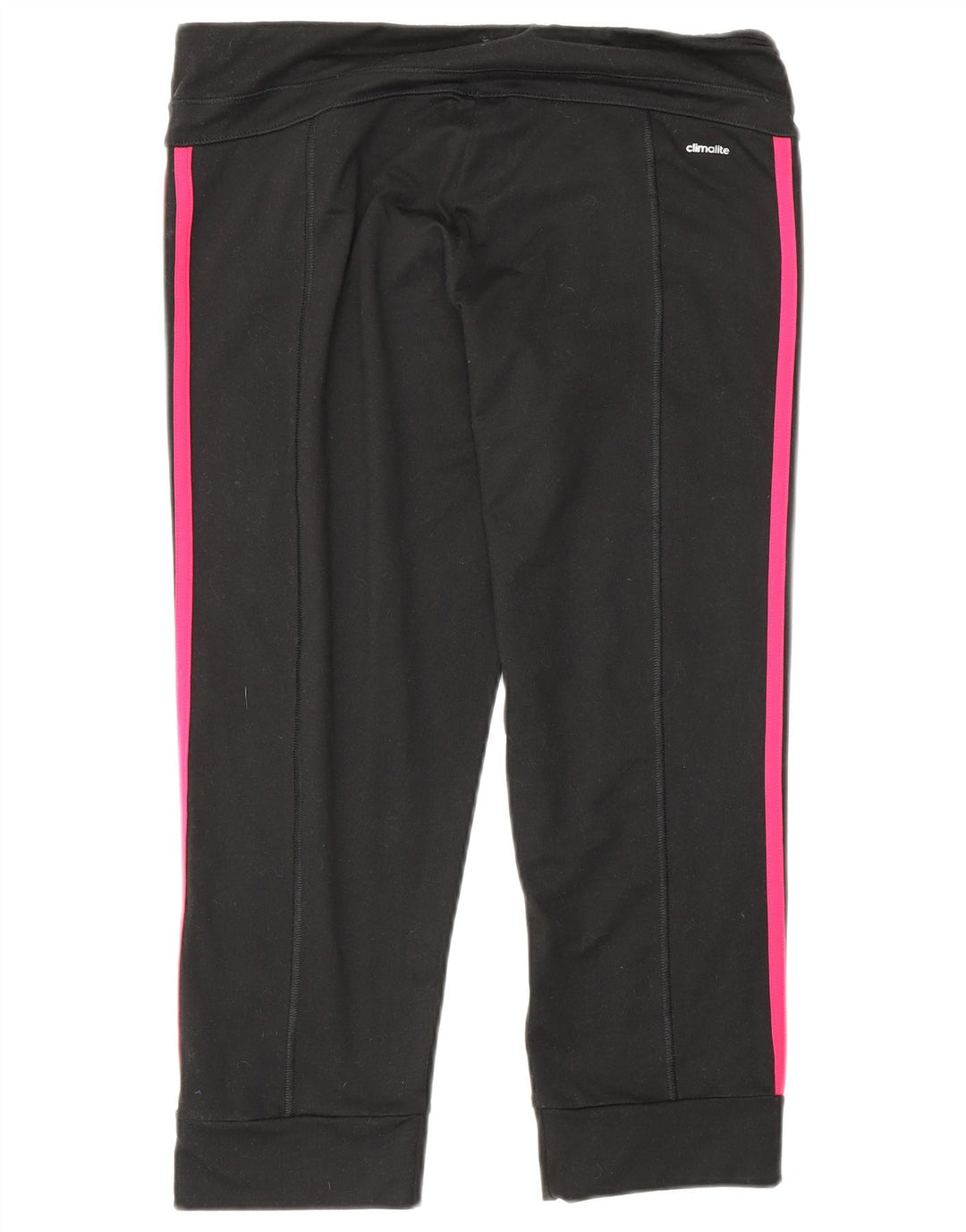 Женские леггинсы-капри Adidas Climalite UK 12/14, средний черный полиэстер