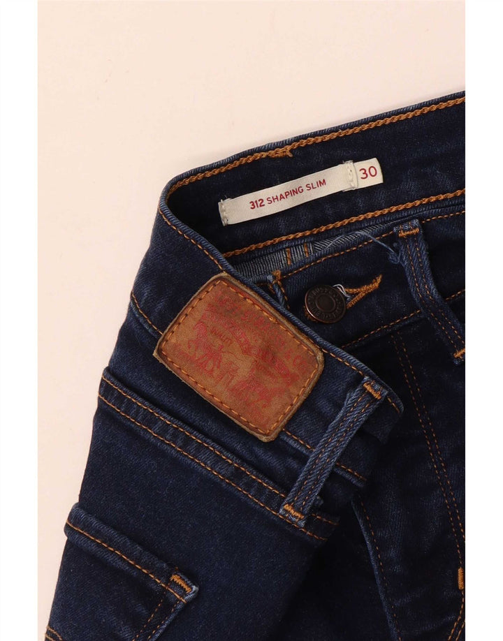 Женские джинсы Levi's 312 Shaping Slim W30 L27 Темно-синие