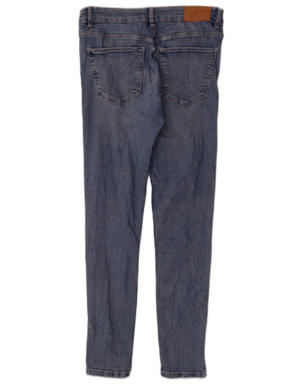 Женские джинсы скинни Zara EU 38, маленькие W28 L28, синие