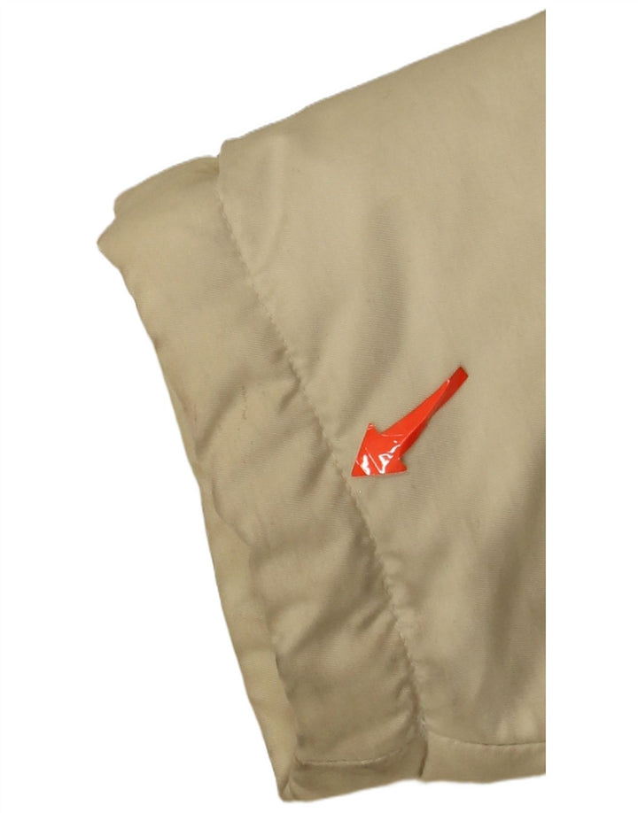 Женская стеганая куртка Sergio Tacchini UK 18 XL, полиэстер бежевого цвета