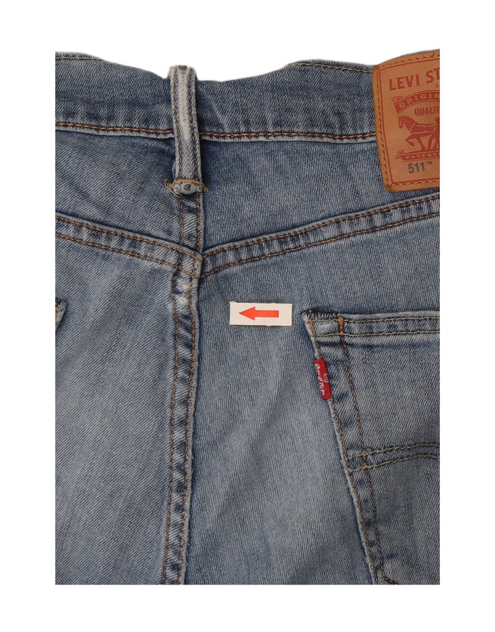 Мужские джинсы Levi's Slim 511 W32 L31 синие, хлопок